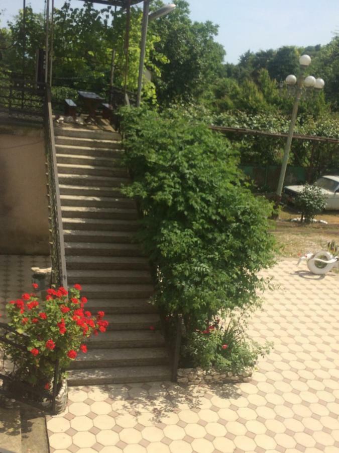 Гостевой дом у Олега Золотой берег Гудаута Экстерьер фото